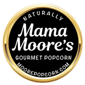 Mama Moore's Gourmet Popcorn logo