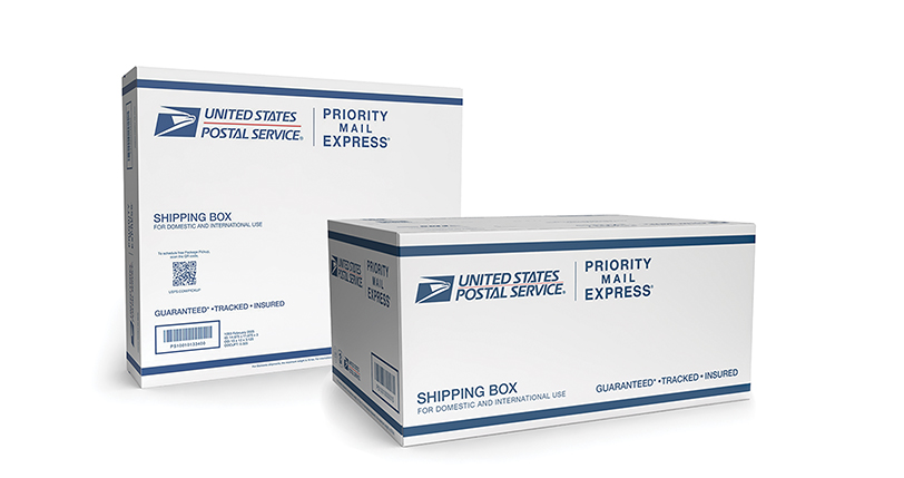 Image of Priority Mail Express Boxes