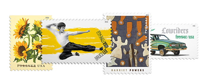 Forever Stamps available from The Postal Store.