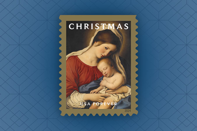 Christmas Madonna and Child Forever® Stamps