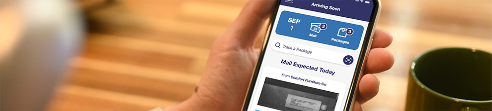 An Informed Delivery preview email on a smartphone.
